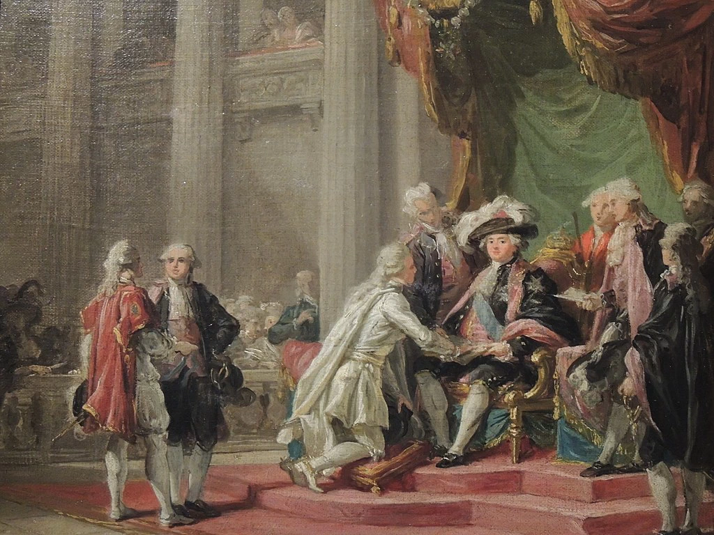 Accoglienza del Conte di Provenza - Museo della Legio d'onore, Musée national de la Légion d'Honneur et des Ordres de Chevalerie
